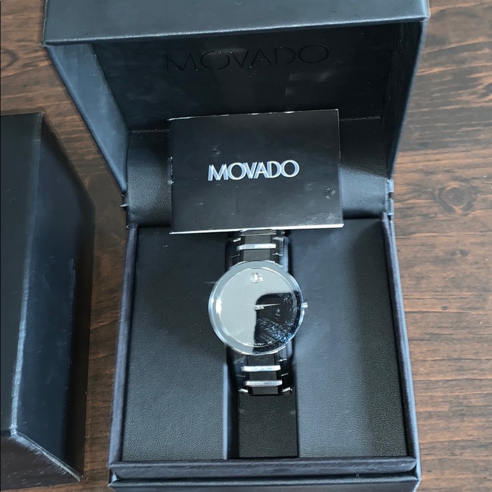 Mavado sapphire watch silver New 2extra links
